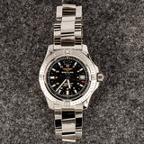 Breitling Colt Automatic 44mm Black Dial Stainless Steel Mens Watch - A1738811/BD44/173A Authentic Buy Shop Now
