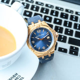 Maurice Lacroix Aikon Date Limited Edition Blue Dial Blue Leather Strap Watch For Men - AI1028-BRZ01-420-1 Authentic Buy Shop Now