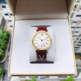 Versace V-Twist Silver Dial Red Leather Strap Watch for for Women - VELS00519 Authentic Buy Shop Now