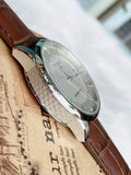 Tissot Luxury Powermatic 80 Silver Dial Brown Leather Strap Watch For Men - T086.407.16.031.00 Authentic Buy Shop Now