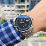 Tissot Luxury Powermatic 80 Black Dial Silver Steel Strap Watch for Men - T086.407.11.201.02 Authentic Buy Shop Now