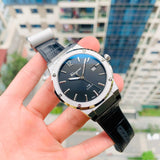 Salvatore Ferragamo F-80 Classic Black Dial Black Leather Strap Watch for Men - SFDT00219 Authentic Buy Shop Now