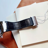 Salvatore Ferragamo F-80 Classic Black Dial Black Leather Strap Watch for Men - SFDT00619 Authentic Buy Shop Now
