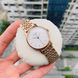 Tissot T Classic Everytime Small White Dial Rose Gold Mesh Bracelet Watch For Women - T109.210.33.031.00 Authentic Buy Shop Now