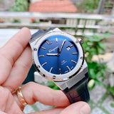 Salvatore Ferragamo F-80 Classic Blue Dial Blue Leather Strap Watch for Men - SFDT00319 Authentic Buy Shop Now