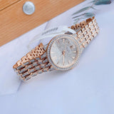 Bulova Crystal Collection Silver Crystals Dial Two Tone Steel Strap Watch for Women - 98L235 Authentic Buy Shop Now