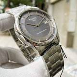 Tissot Luxury Powermatic 80 Grey Dial Silver Steel Strap Watch for Men - T086.407.11.061.00 Authentic Buy Shop Now