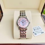 Tissot T Classic Carson Premium Pink Dial Silver Steel Strap Watch for Women - T122.210.11.159.00 Authentic Buy Shop Now