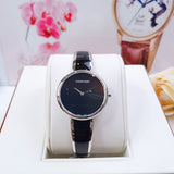 Calvin Klein Seduce Black Dial Two Tone Steel Strap Watch for Women - K4E2N111 Authentic Buy Shop Now