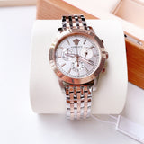 Versace Sport Tech Chronograph While Dial Two Tone Steel Strap Watch for Men - VELT00319 Authentic Buy Shop Now