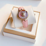 Versace Palazzo Empire Pink Dial Pink Leather Strap Watch for Women - VCO030017 Authentic Buy Shop Now