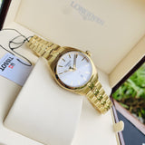 Tissot T Classic PR 100 Lady White Dial Gold Steel Strap Watch for Women - T101.210.33.031.00 Authentic Buy Shop Now