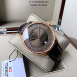 Tissot Chemin des Tourelles Powermatic 80 Brown Dial Brown Leather Strap Watch for Men - T099.407.36.448.00 Authentic Buy Shop Now