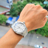Tag Heuer Aquaracer Automatic White Dial Silver Steel Strap Watch for Men - WAY2111.BA0928 Authentic Buy Shop Now
