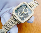 Fossil Inscription Multifunction Black Dial Gold Steel Strap Watch for Men - BQ2656 Authentic Buy Shop Now