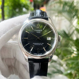 Tissot Ballade Powermatic 80 Cosc Black Dial Black Leather Strap Watch For Men - T108.408.16.057.00 Authentic Buy Shop Now