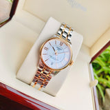 Tissot Chemin Des Tourelles Powermatic 80 Helvetic Price Lady Silver Dial Two Tone Steel Strap Watch For Women - T099.207.22.118.01 Authentic Buy Shop Now