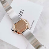 Calvin Klein Seduce Silver Dial Two Tone Steel Strap Watch for Women - K4E2N61X Authentic Buy Shop Now