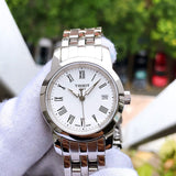 Tissot T Classic Dream White Dial Silver Steel Strap Watch For Men - T033.210.11.013.00 Authentic Buy Shop Now