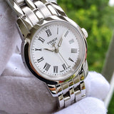 Tissot T Classic Dream White Dial Silver Steel Strap Watch For Men - T033.210.11.013.00 Authentic Buy Shop Now