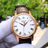 Tissot T Classic Carson White Dial Brown Leather Strap Watch For Men - T085.410.36.013.00 Authentic Buy Shop Now