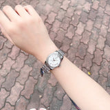 Tissot Ballade Powermatic 80 Automatic Mother of Pearl Dial Silver Steel Strap Watch For Women - T108.208.11.117.00 Authentic Buy Shop Now