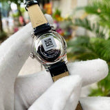 Tissot Le Locle Automatic Lady Black Dial Black Leather Strap Watch for Women - T41.1.123.57 Authentic Buy Shop Now