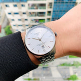 Tissot Chemin Des Tourelles Powermatic 80 Silver Dial Silver Steel Strap Watch For Men - T099.407.11.037.00 Authentic Buy Shop Now