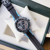 Tissot T Race Cycling Chronograph Black Dial Two Tone Rubber Strap Watch For Men - T111.417.37.441.05 Authentic Buy Shop Now