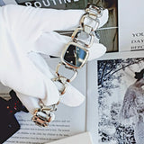 Gucci G Diamonds Black Dial Silver Steel Strap Watch For Women - YA125509 Authentic Buy Shop Now