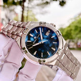 Maurice Lacroix Aikon Venturer Black Dial Silver Steel Strap Watch for Men - AI1008-SS002-331-1 Authentic Buy Shop Now
