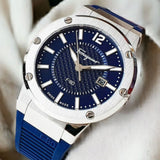Salvatore Ferragamo F-80 Blue Dial Blue Rubber Strap Watch For Men - SFHY01022 Authentic Buy Shop Now