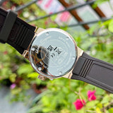 Salvatore Ferragamo F-80 Classic Black Dial Black Rubber Strap Watch for Men - SFHY02522 Authentic Buy Shop Now