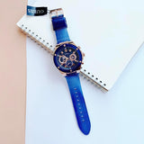 Guess Poseidon Chronograph Blue Dial Blue Silicone Strap Watch For Men - GW0425G3 Authentic Buy Shop Now