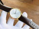 Calvin Klein Posh Silver Dial Brown Leather Strap Watch for Men - K8Q316G6 Authentic Buy Shop Now