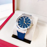 Salvatore Ferragamo F-80 Blue Dial Blue Rubber Strap Watch For Men - SFHY01122 Authentic Buy Shop Now