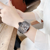 Guess Phoenix Multifunction Silver Dial Black Silicone Strap Watch For Men - GW0048G1 Authentic Buy Shop Now