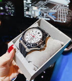 Guess Force Analog Quartz White Dial Black Rubber Strap Watch For Men - W0674G3 Authentic Buy Shop Now