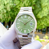Citizen x Pantone Automatic Peaceful Green Dial Silver Steel Strap Watch For Men - NJ0158-89Z Authentic Buy Shop Now