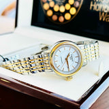 Tissot Carson Automatic Silver Dial Two Tone Steel Strap Watch For Women - T085.207.22.011.00 Authentic Buy Shop Now
