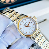 Tissot Carson Automatic Silver Dial Two Tone Steel Strap Watch For Women - T085.207.22.011.00 Authentic Buy Shop Now