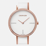 Calvin Klein Seduce Seduction White Dial Two Tone Steel Strap Watch for Women - K4E2NX1T Authentic Buy Shop Now
