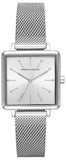 Armani Exchange Lola Quartz Silver Dial Silver Mesh Strap Watch For Women - AX5800 Authentic Buy Shop Now