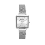 Armani Exchange Lola Quartz Silver Dial Silver Mesh Strap Watch For Women - AX5800 Authentic Buy Shop Now
