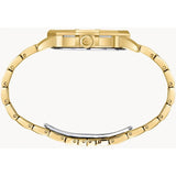 Bulova Crystal Collection Octova White Dial Gold Steel Strap Watch for Men - 98C126 Authentic Buy Shop Now