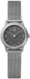 Calvin Klein Minimal Grey Dial Silver Mesh Bracelet Watch for Women - K3M53154 Authentic Buy Shop Now