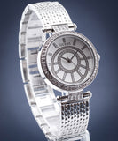 Guess Muse Quartz White Dial Silver Steel Strap Watch For Women - W1008l1 Authentic Buy Shop Now