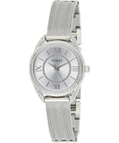 Guess Whisper Silver Dial Silver Mesh Bracelet Watch for Women - W1084L1 Authentic Buy Shop Now