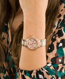 Michael Kors Mini Camille Multifunction Rose Gold Dial Rose Gold Steel Strap Watch For Women - MK7273 Authentic Buy Shop Now