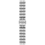 Tissot T Classic Carson Automatic White Dial Silver Steel Strap Watch For Women - T085.207.11.011.00 Authentic Buy Shop Now